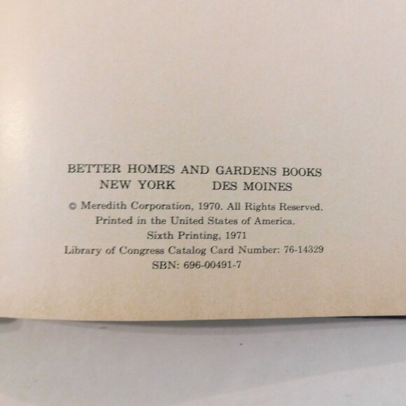 Better Homes and Gardens Fondue and Tabletop Cooking 1971 Vintage HB Cookbook - Picture 3 of 8